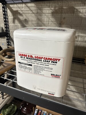 Welbilt Bread Machine 2lb Loaf Capacity ABM6000 Vintage Works