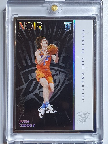 2021 Noir Josh Giddey Rookie #237 METAL FRAME /25 Statement