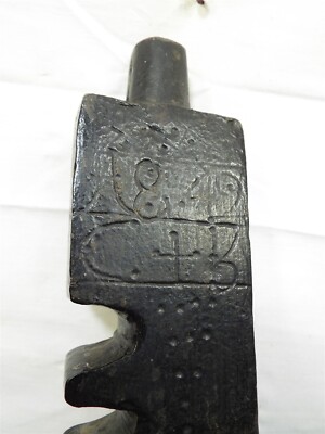 Antique Conestoga Wagon Jack Blacksmith Signed Covered Wagon Tool Lancaster 1842