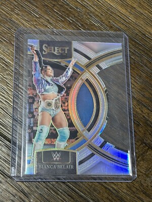 2024 WWE Select Bianca Belair Premier Level Die Cut Silver