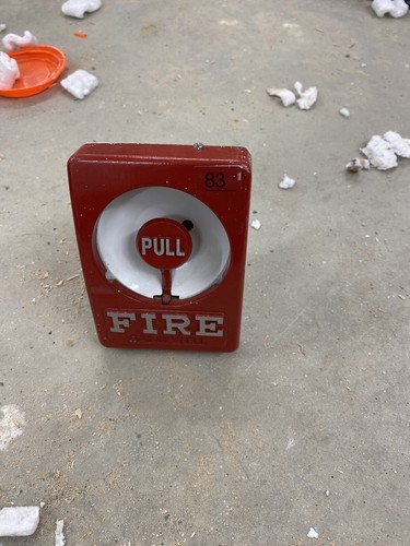 Gamewell MS-95 Addressable Fire Alarm Pull Station Free Shipping
