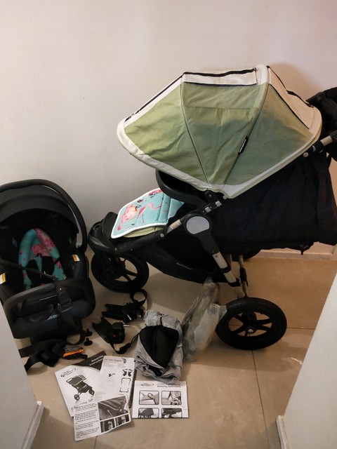 capsule and pram set
