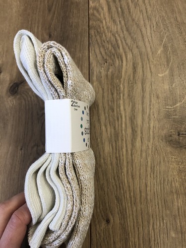 NWT Keep Your Socks On! 2 Pair Boot Sock Crew Womens Sock Sz 9-11 Shoe Sz 4-10