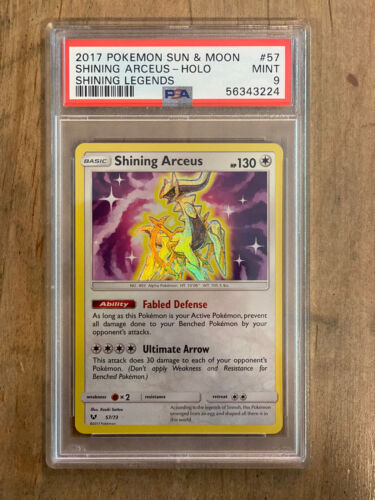 PSA 10 Gem Mint Shining Arceus 059/072 SEP Shining Legends
