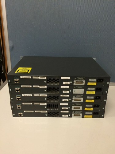 LOT OF 5 Cisco Catalyst 2960G WS-C2960G-24TC-L 24-Port Gigabit Ethernet Switch