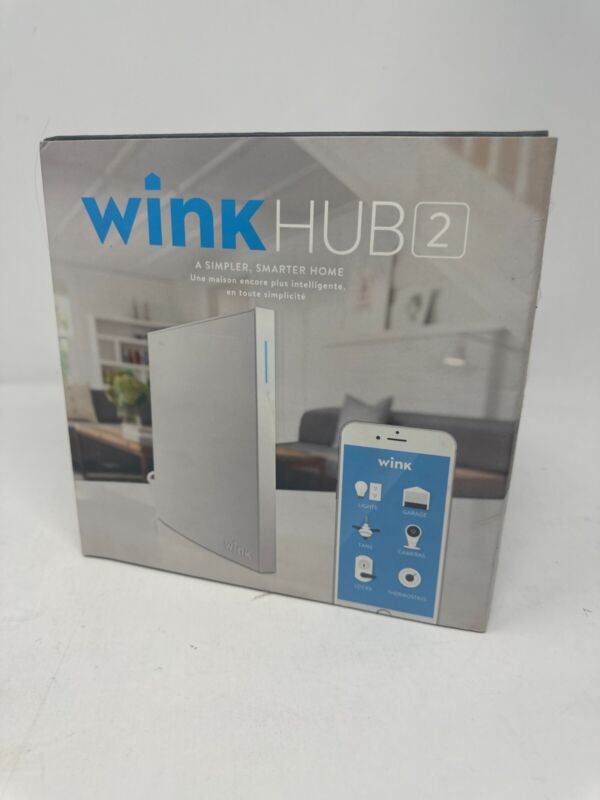 Wink WNKHUB-2US 2 Smart home hub, White (NEW)