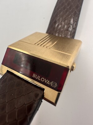 vintage bulova computron n6 70s working read description 325787643636
