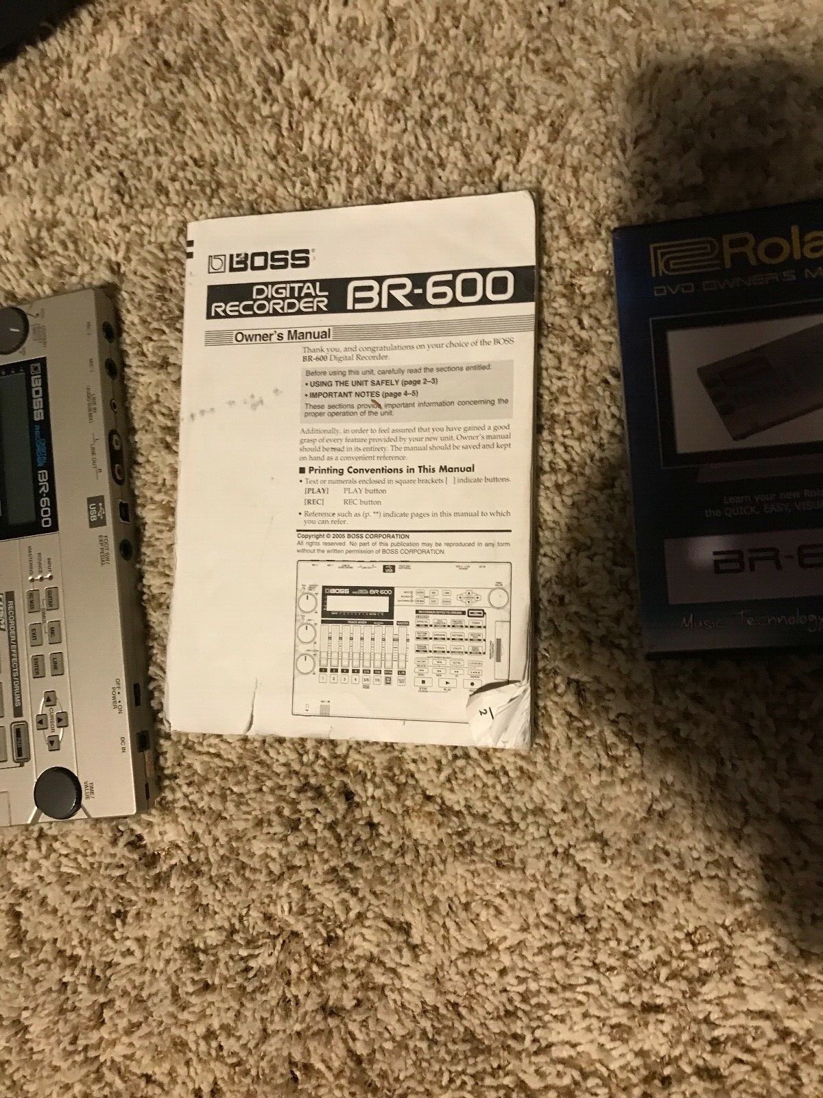 BOSS BR-600 Analog Multi Track Recorder