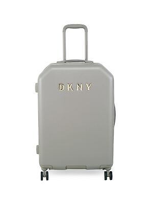 DKNY 25 Upright Luggage with 8 Spinner Wheels Clay 25 Inch Upright eBay