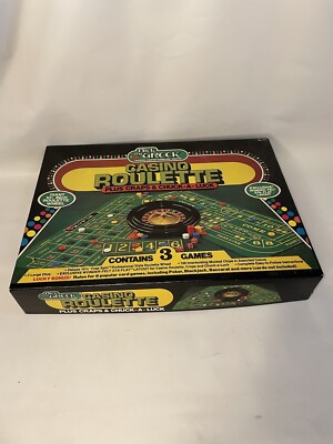 Vintage Nick the Greek Casino Roulette Craps Chuck-a-luck Game 1978 