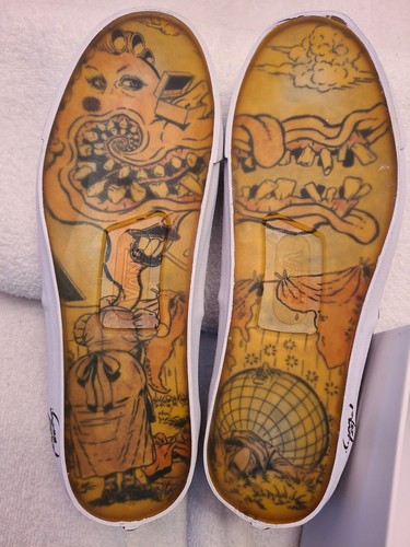 Pre-owned Vans Authentic 44 Reissue Lx Robert Williams Malfeasance Size 12 Mens Nwb In Blue