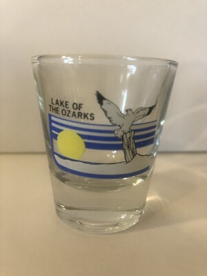 Lake of the Ozarks shot glass, COMBINED SHIP $1 PER MULTIPLE