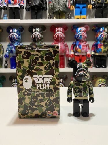 BAPE Superalloy ABC Camo Shark 200% Bearbrick Be@rbrick A BAPE Superalloy ABC Camo Shark 200% Bearbrick Be@rbrick A