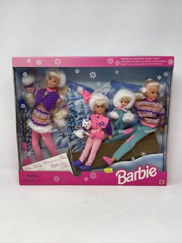 Winter holiday barbie sale