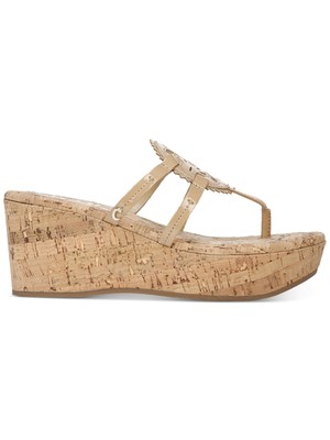 

CIRCUS BY SAM EDELMAN Женские бежевые 1-дюймовые стринги на платформе Rocky Wedge Sals, Бежевый, H0178S4