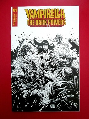 VAMPIRELLA THE DARK POWERS #1 (NM) Davidson Ratio variant LTD 1:7 Dynamite RARE