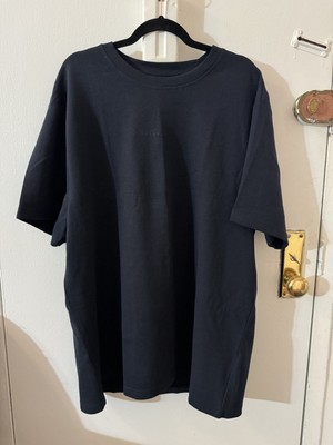 Perry Ellis Mens Ribbed Shirt Mens Size XXL  Blue Navy