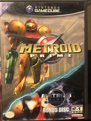 Metroid Prime (Nintendo GameCube) without Echoes Bonus Disc Manual Included