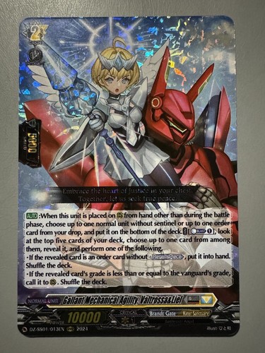 CARDFIGHT VANGUARD GALLANT MECHANICAL AGILITY VALTROSSA&LIEL