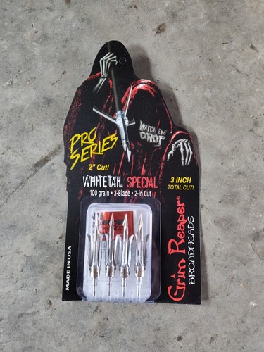 Grim Reaper Whitetail Special Pro Series 100 GR 2" Cut