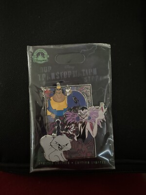 Disney Parks EMPERORS NEW GROOVE Our Transformation Story Pin Cat Yzma Pin LE