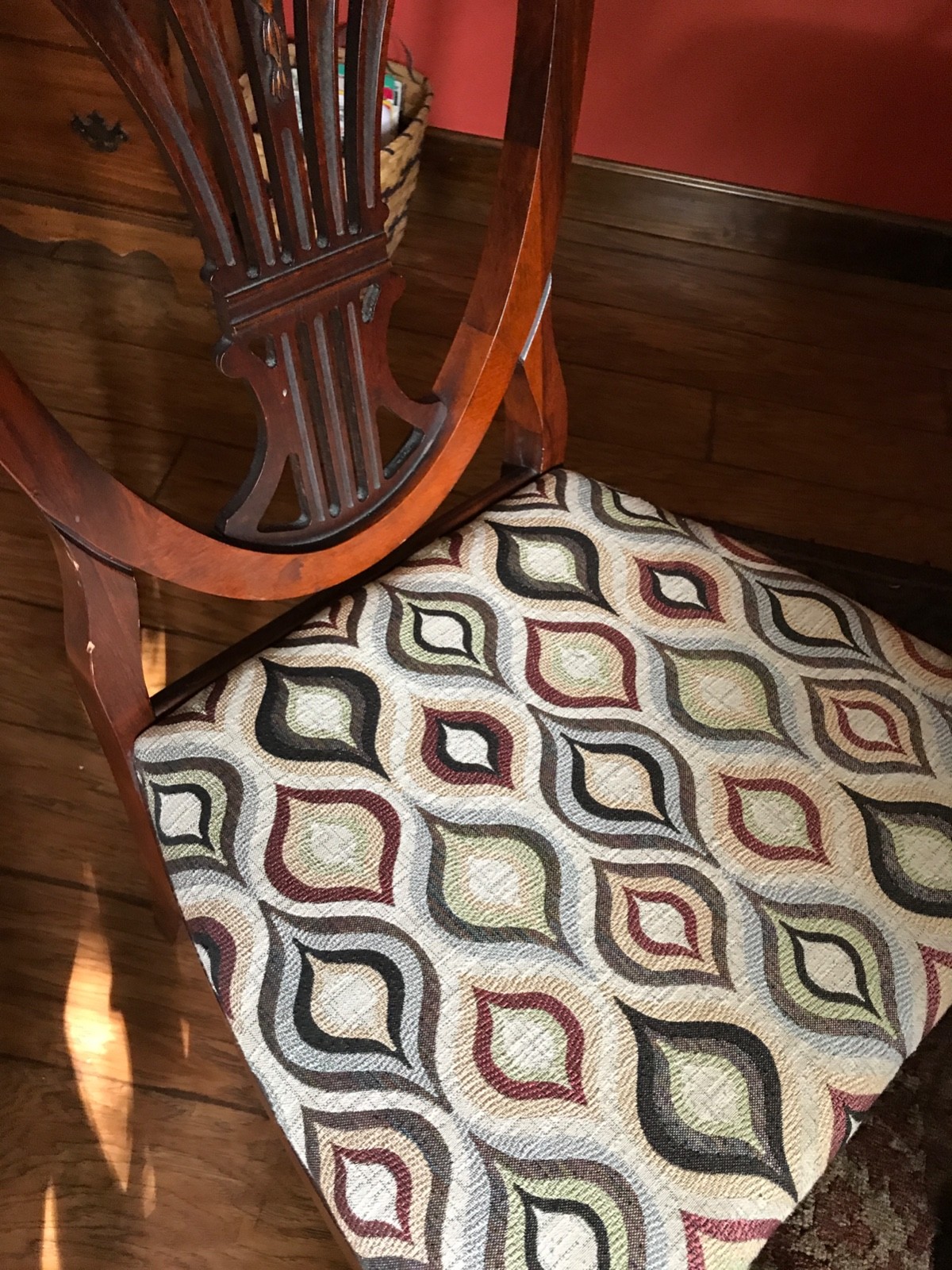Antique Dining Room Table and Chairs from The Jake Tennenbaun Co.,Ohio-Est.1886