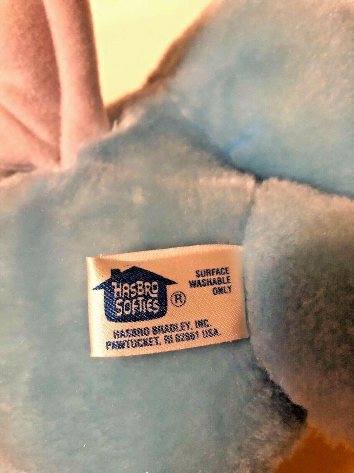 Wuzzles Hoppopotamus Hasbro Softies 1985 Vintage Stuffed Animal Toy