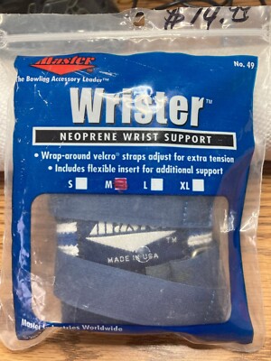 Wrister Neoprene Wrist Support Medium, Blue, from Master Industries Worldwide