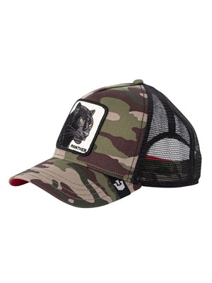 

Мужская кепка The Panther Trucker Goorin Bros., зеленая, Зеленый, 101-0381-CAMO