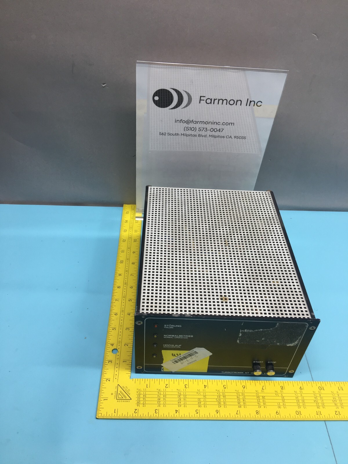 Leybold NT150/360 VH Turbtronik Turbo-Molecular Pump Controller, 129309