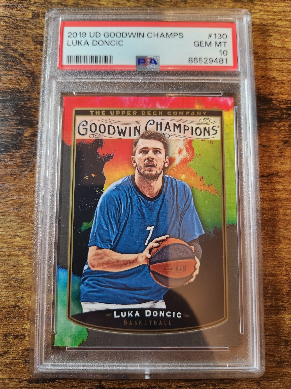 超レア 99枚限定 PSA9 Luka Doncic 2019 #399 BGS 2019 Goodwin Champions Luka Doncic Splash of Color Rookie