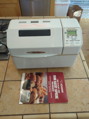 Zojirushi Bread Machine BB CEC20 Home Bakery Supreme With Manual White