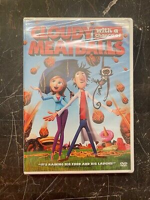 Cloudy With a Chance of Meatballs DVD BRAND NEW & FACTORY SEALED