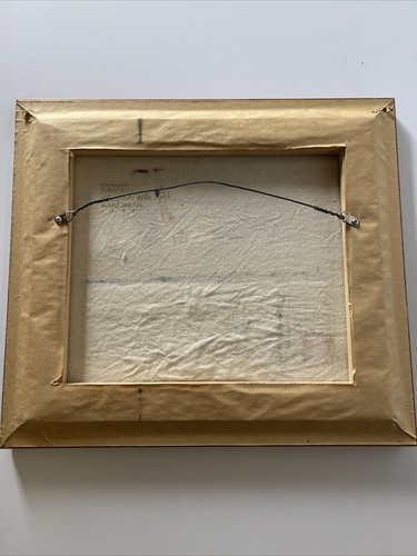 Painting Abstract Expressionism Modernism Anthony E Costa Vintage Listed India