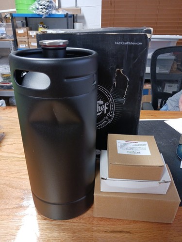 NutriChef PKBRTP110 Mini Keg, 128 Oz Keg