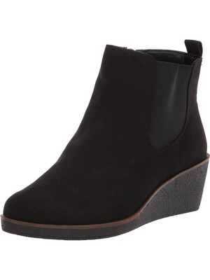 

AREOSOLES MARTHA STEWART Женские черные ботильоны Brandi Toe на танкетке 6,5 м, Черный, BRANDI