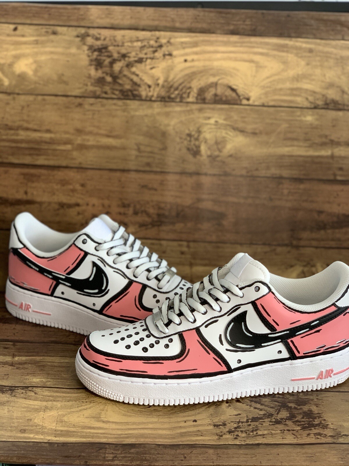 cartooned air force 1