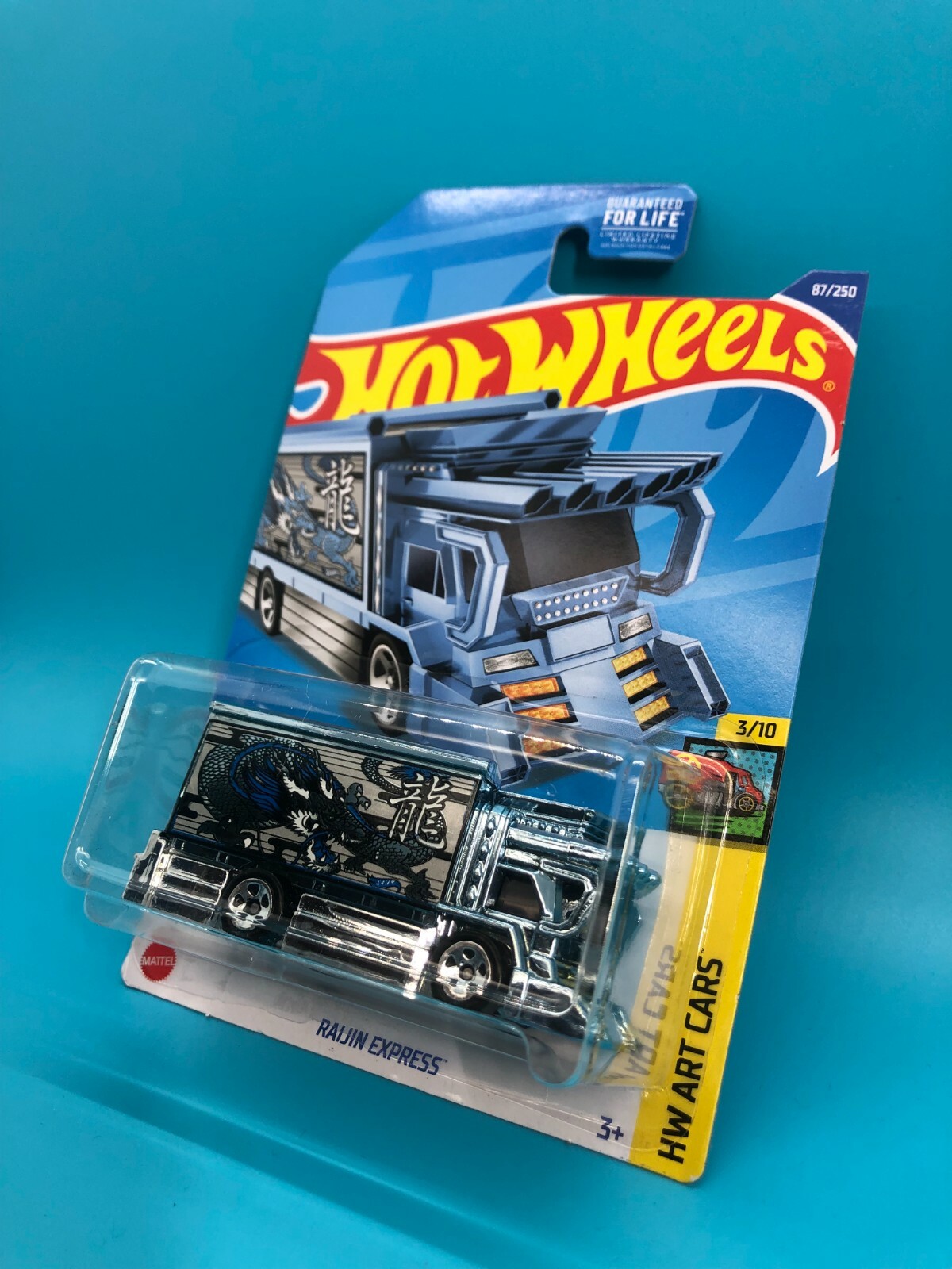 Amazon.co.jp: ホットウィール USカード RAIJIN EXPRESS ライジン エクスプレス トレジャーハント 雷神 デコトラ HW  HAULERS クラックあり⑦ : おもちゃ
