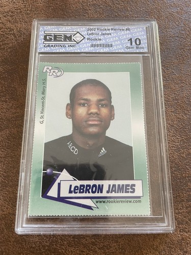 2002 Lebron James Proto Spa Gem Mint 10 | eBay