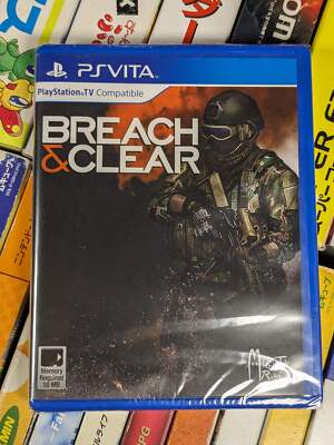 Breach & Clear Playstation Vita Limited Run Games LRG BRAND NEW FACTORY SEALED