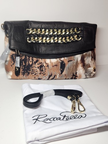 roccatella abstract art shoulder bag/ clutch purse Y2K vibe