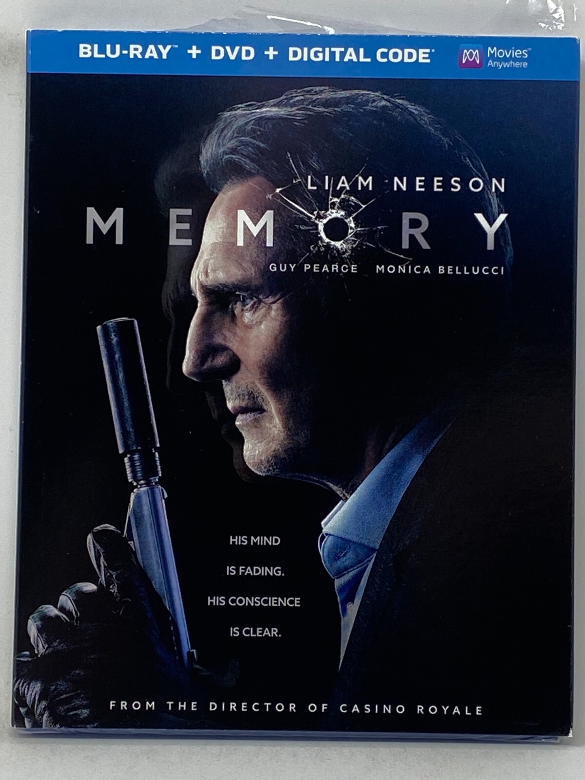 Memory (2022) Blu-Ray + DVD + Slipcover Liam Neeson, Guy Pearce | eBay