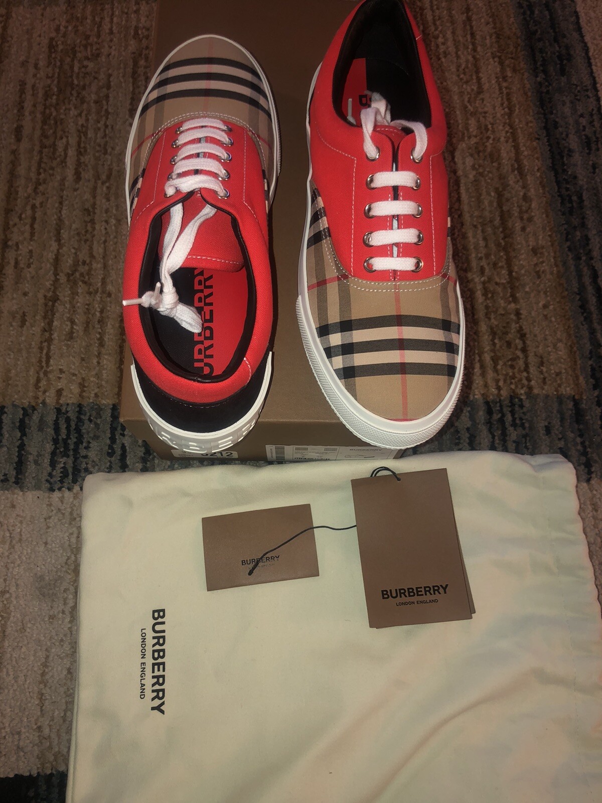 burberry shoes men