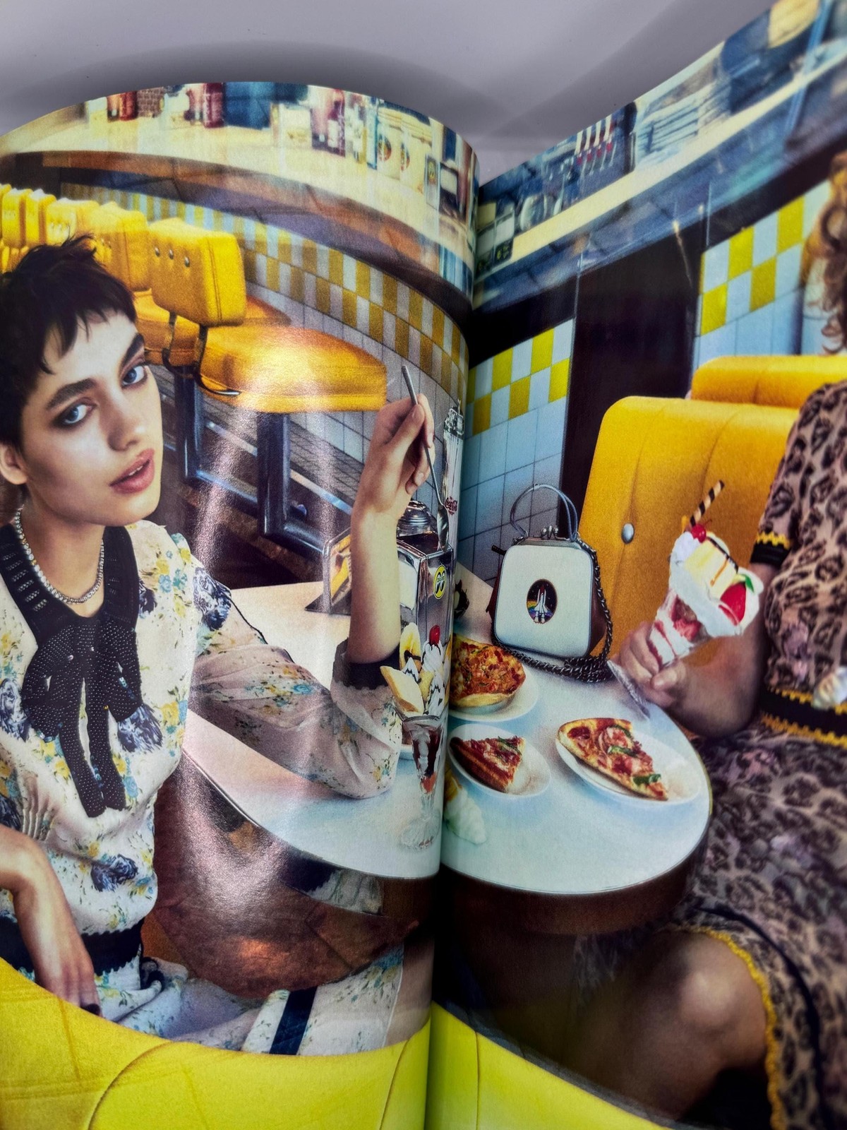 2017 Elle Japan Magazine - August Issue - Vintage Cinema & Fashion Features