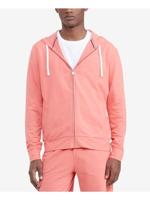 

TOMMY HILFIGER Мужская розовая куртка на молнии, Розовый, 78J2959