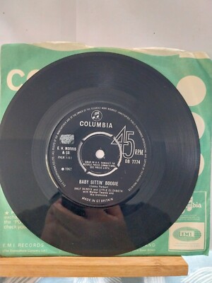 7'' VINYL SINGLE RALF BENDIX BABY SITTIN' BOOGIE