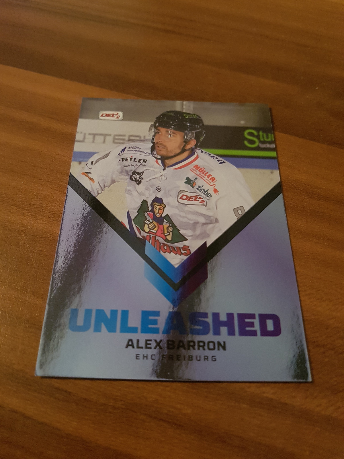 DEL2 2018-19 18-19 Parallel UNLEASHED Alex Barron EHC Wölfe Freiburg
