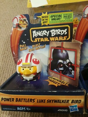Angry birds x star wars rovio hasbro power battlers luke skywalker disney