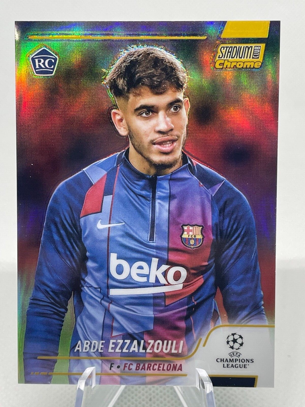新素材新作 Topps 21-22 Stadium Gold RC Ezzalzouli Abde UEFA Chrome Club その他