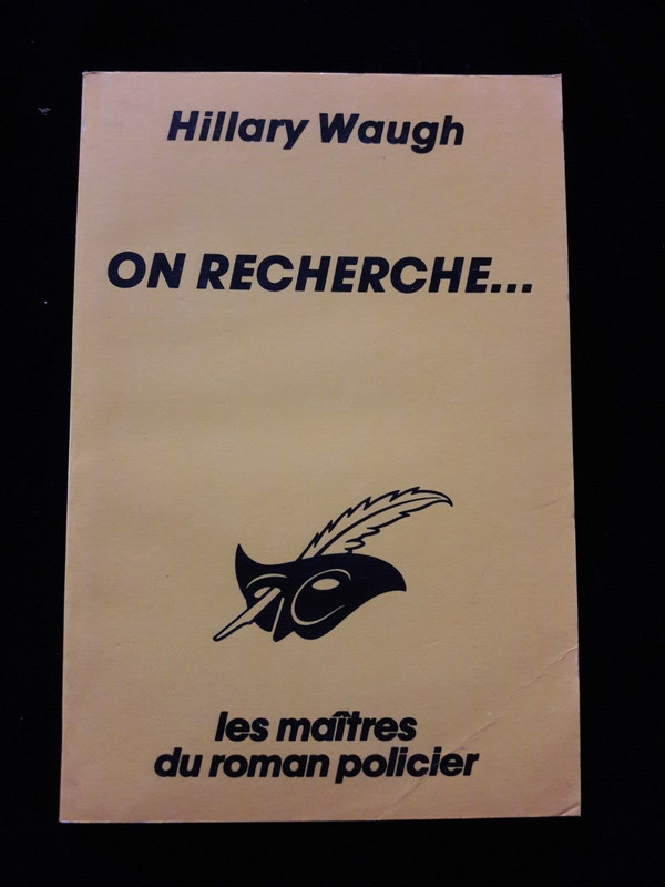 On Recherche Hillary Waugh Le Masque Litterature/Polar 843
